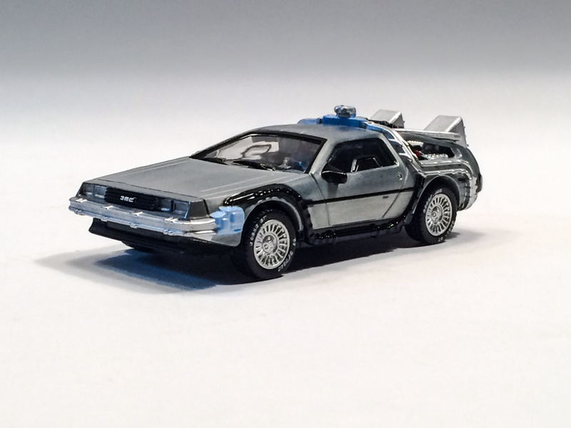 Illustration for article titled Hot Wheels Elite: Delorean BTTF Time Machine